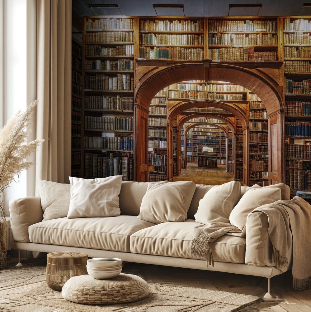 Övre Lausitzer vetenskapsbibliotek | Fototapet