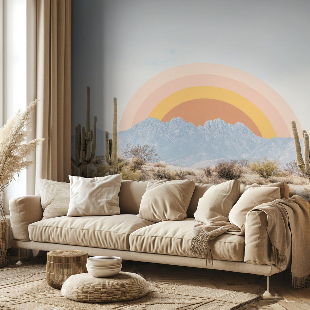 Lever de soleil en Arizona | Papier Peint Photo