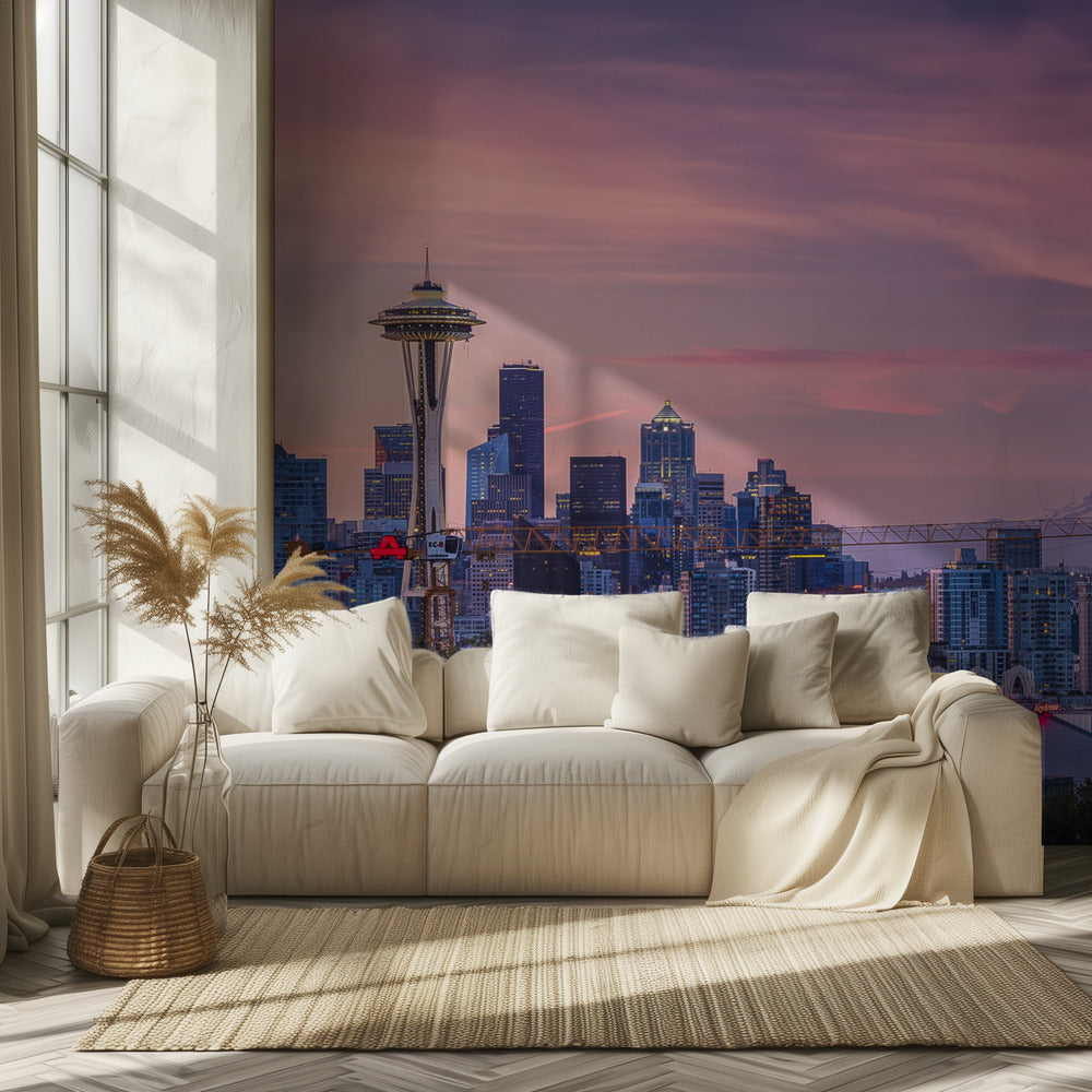 ¡Buenos días, Seattle! | Papel Pintado Fotográfico