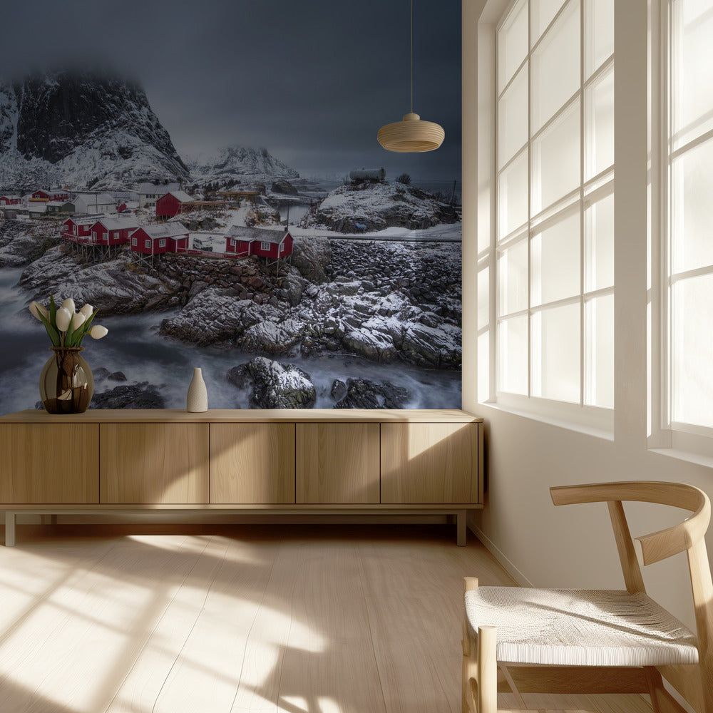 Winter-Lofoteninseln | Fototapeten