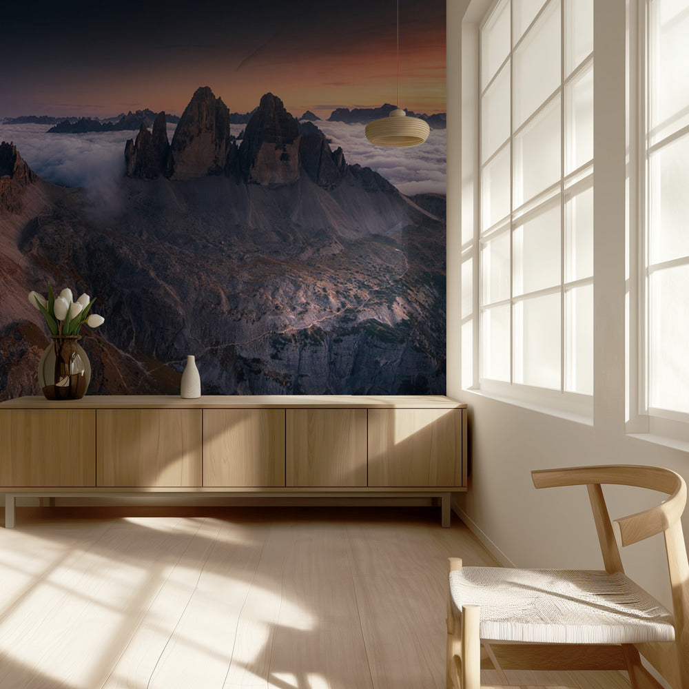 Drie toppen van Lavaredo | Fotobehang
