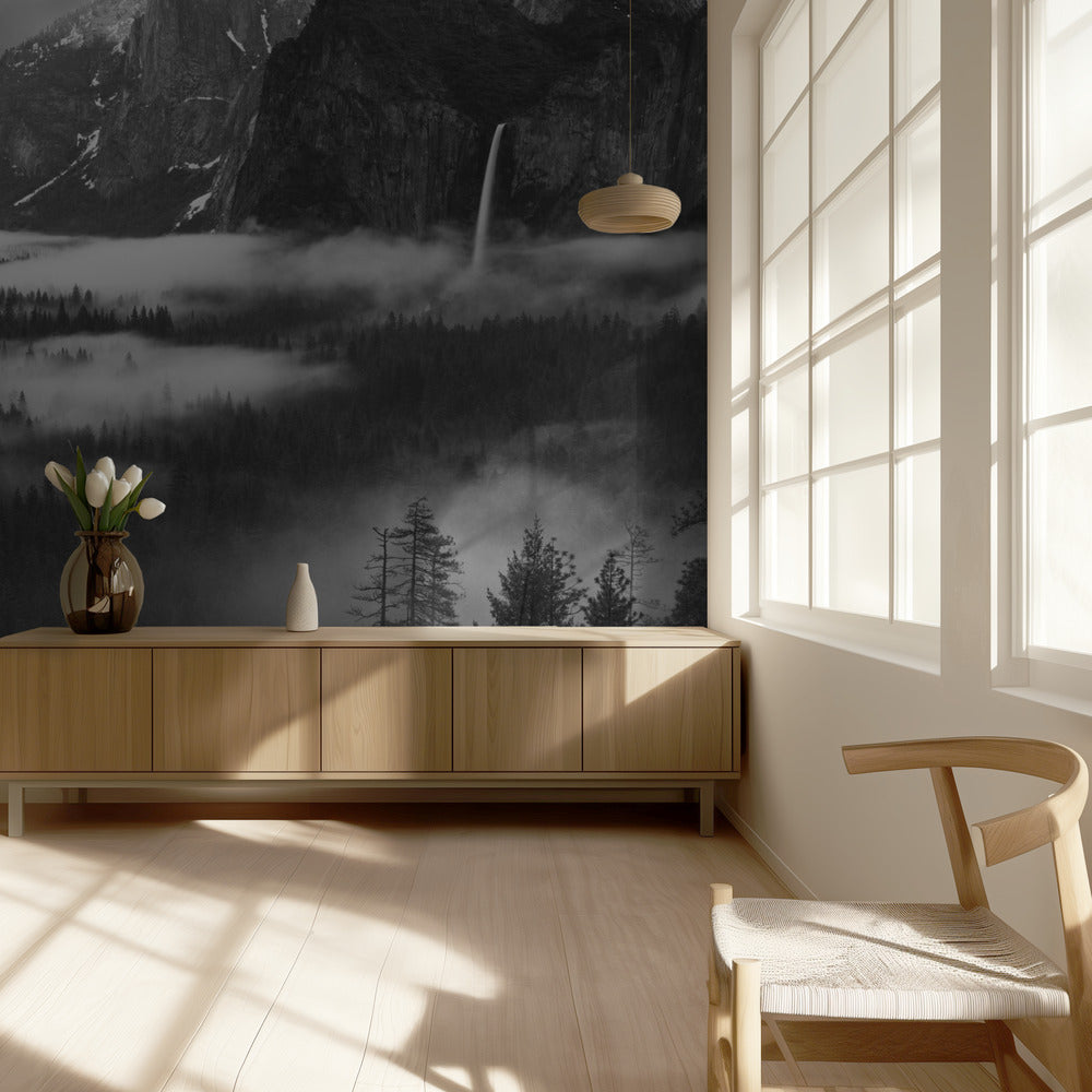Sumu kelluu Yosemiten laaksossa | Valokuvatapetit