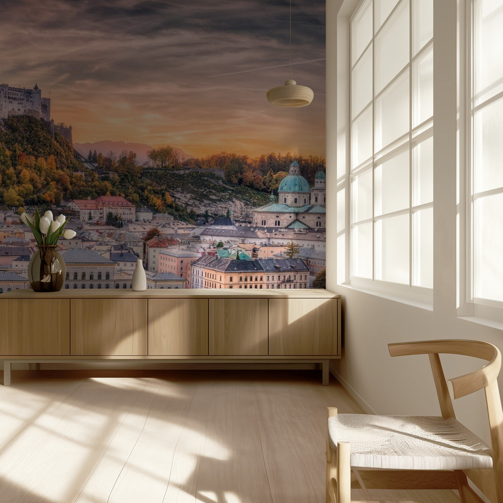 Salzburg syksyn väreissä | Valokuvatapetit