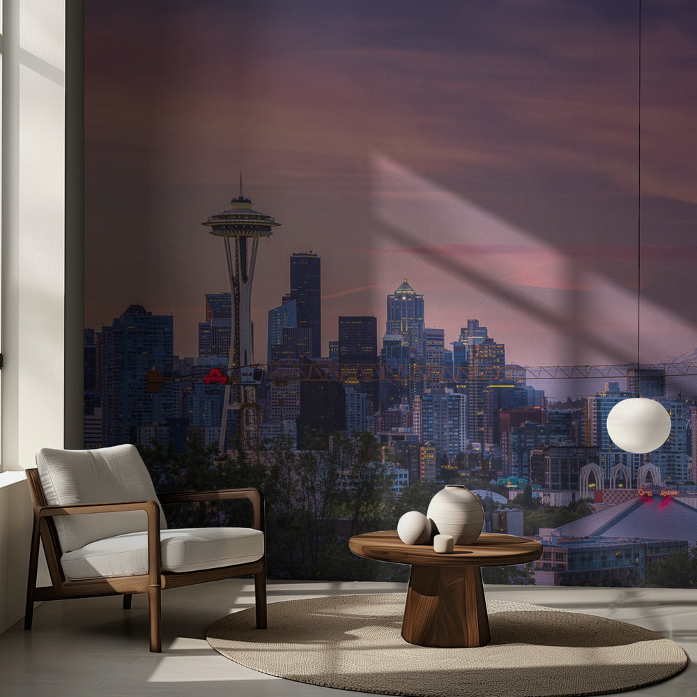 ¡Buenos días, Seattle! | Papel Pintado Fotográfico