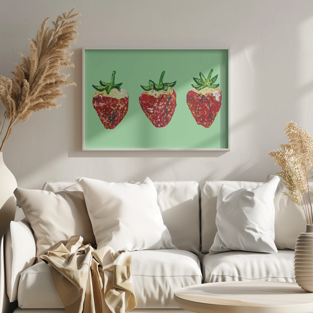 Aardbeien | Posters - Kunstdrukken