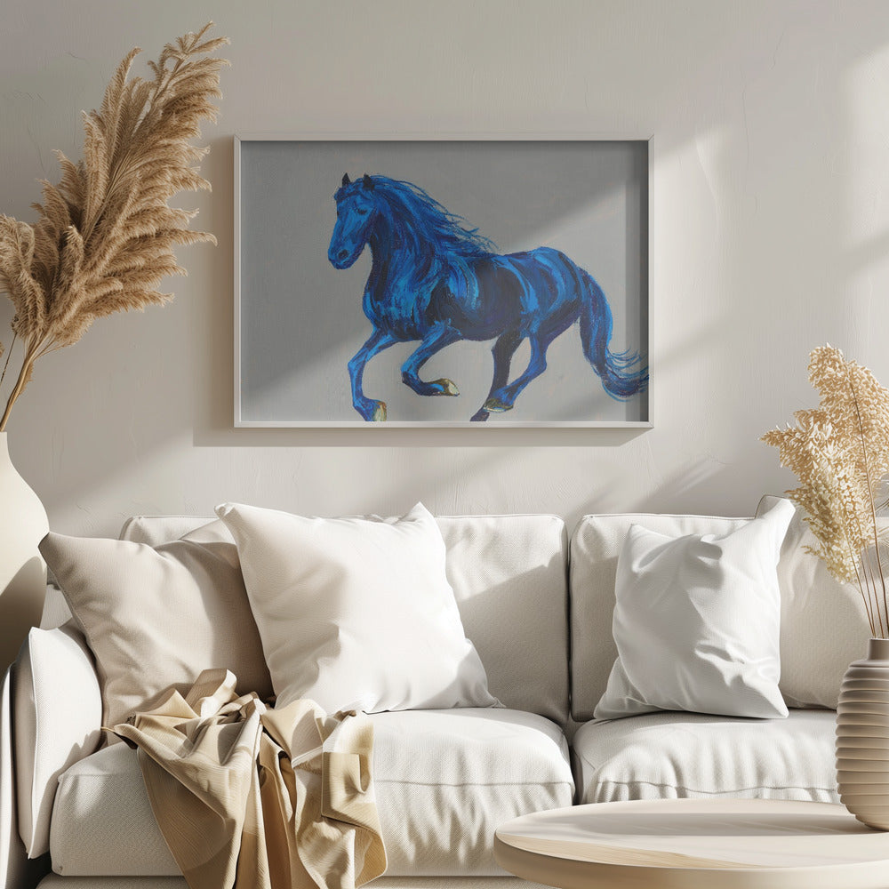 A Blue Horse | Poster