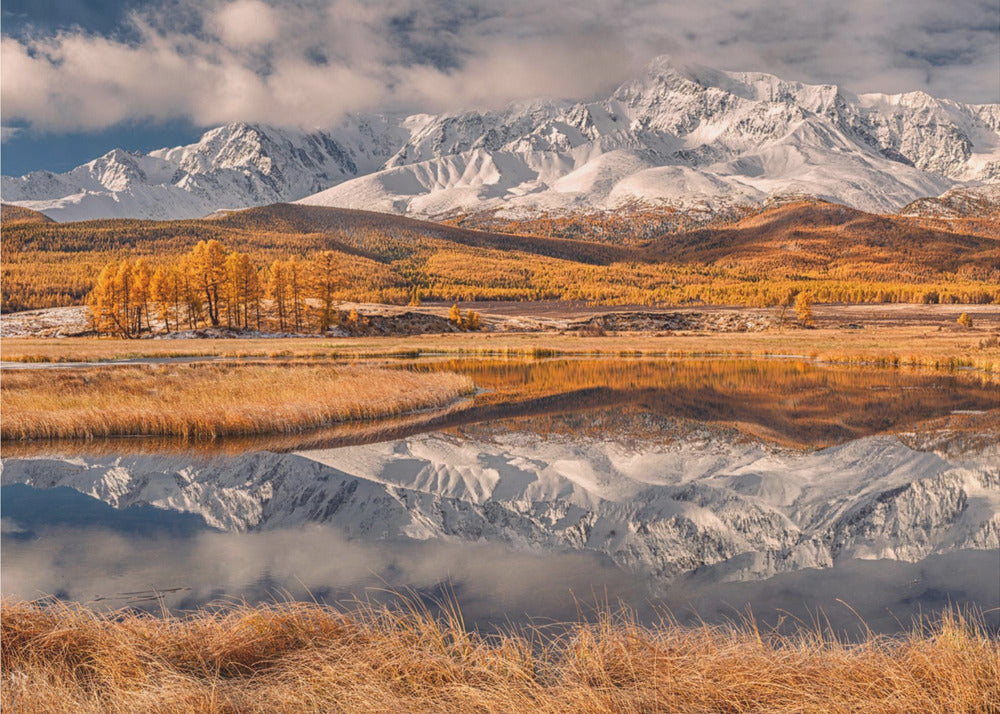 Miroir pour les montagnes | Papier Peint Photo