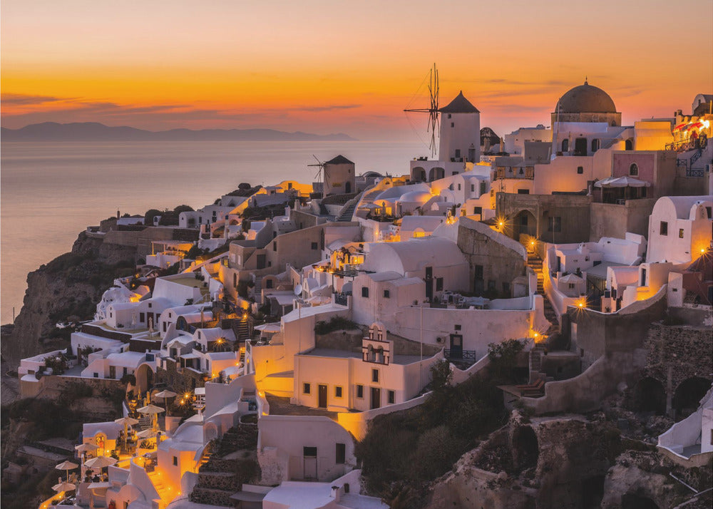 Calispera Santorini | Carta da Parati Fotografica