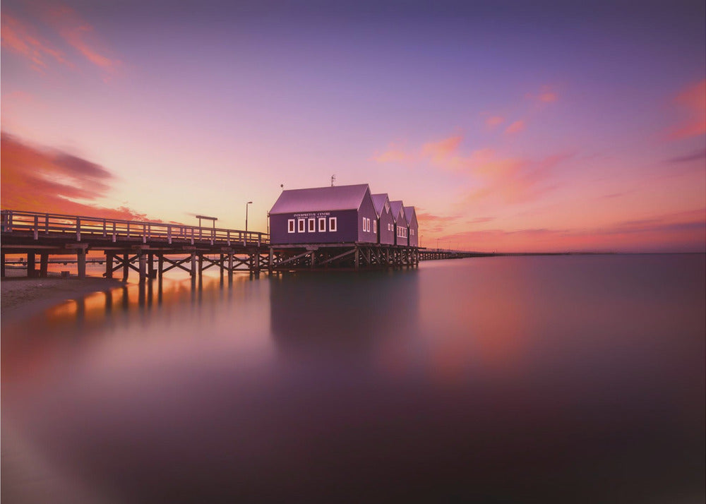 Coucher de soleil à Busselton | Papier Peint Photo