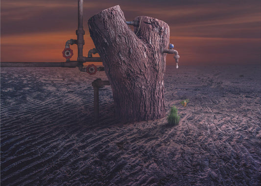 Une goutte d'eau | Toile