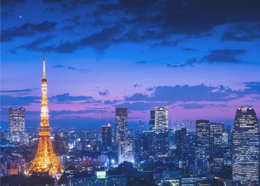 Natudsigt over Tokyo | Fototapeter