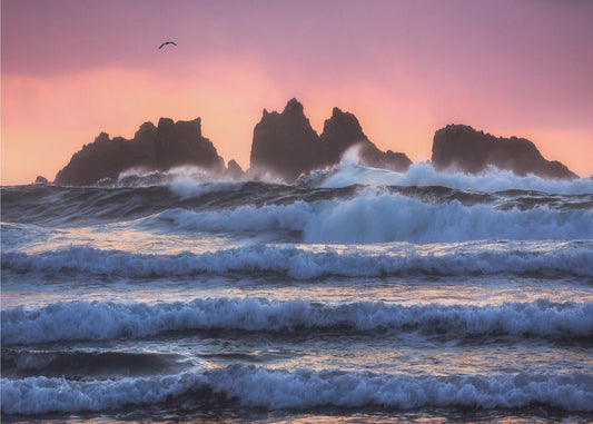 Bandon Beach Schichten | Fototapeten
