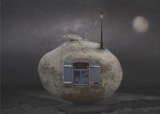 Maison en pierre | Toile