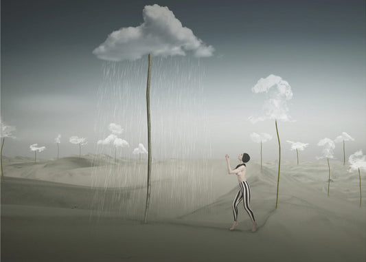 Ferme de nuages ​​| Canvas