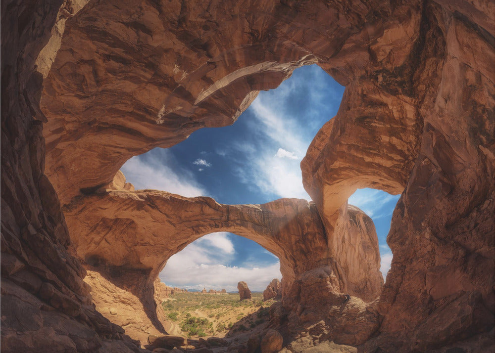 Arco doble. Papel Pintado Fotográfico