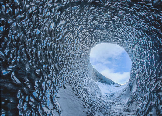 La cueva de hielo | Papel Pintado Fotográfico
