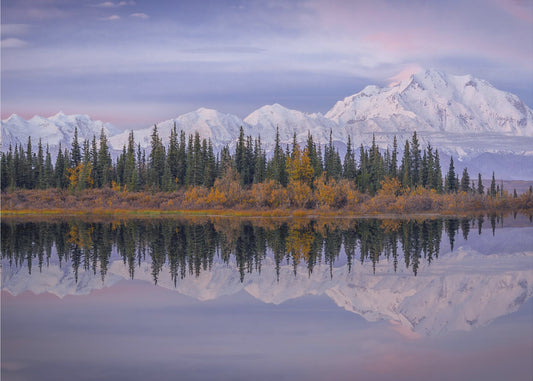 Denali-Reflexion | Fototapeten