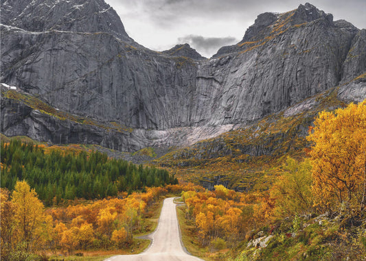 Vägen till muren | Fototapet