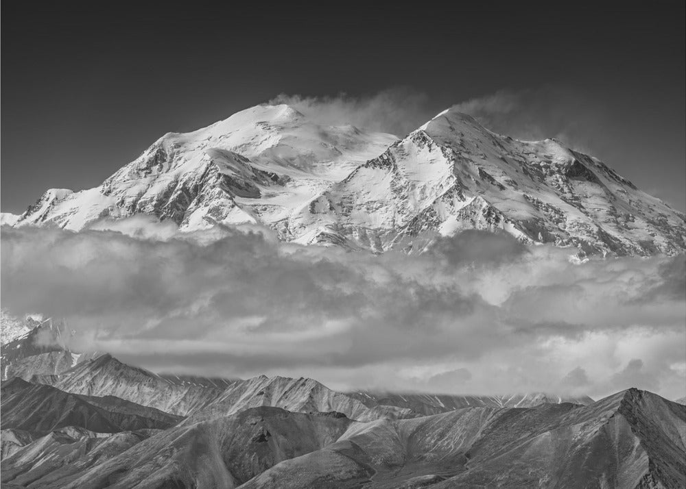 Denali från den motsatta åslinjen | Fototapet