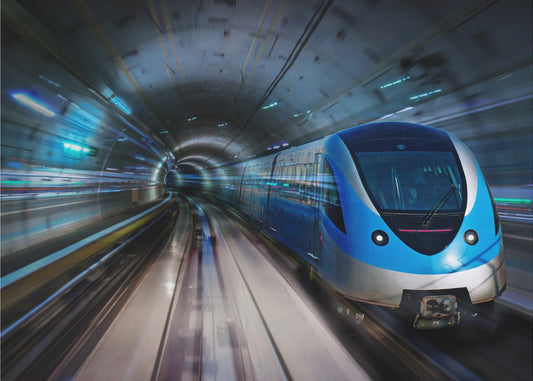 Train à grande vitesse | Tableaux sur Toile