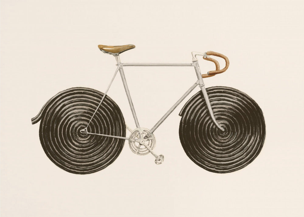 Bicicleta de regaliz | Posters  - Impresiones de Arte