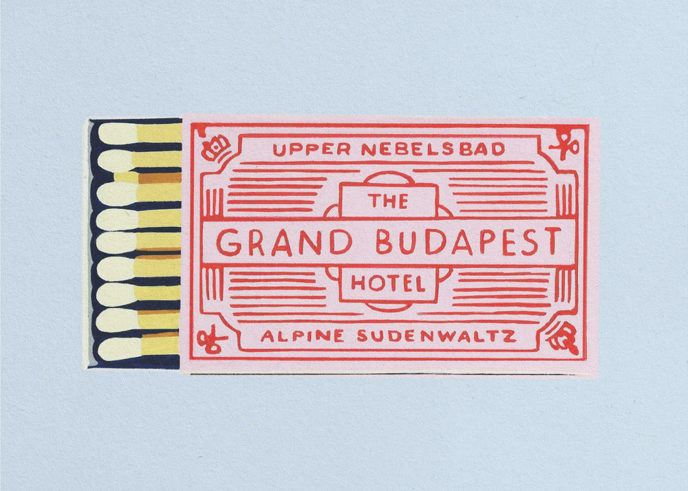 Grand Budapest Hotel Plakater - Kunsttryk | Lærredsbilleder