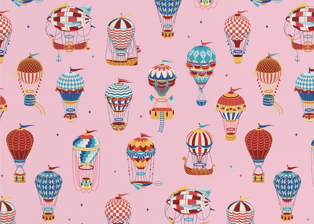 Arriba, arriba y lejos_Rosa | Papel Pintado Fotográfico