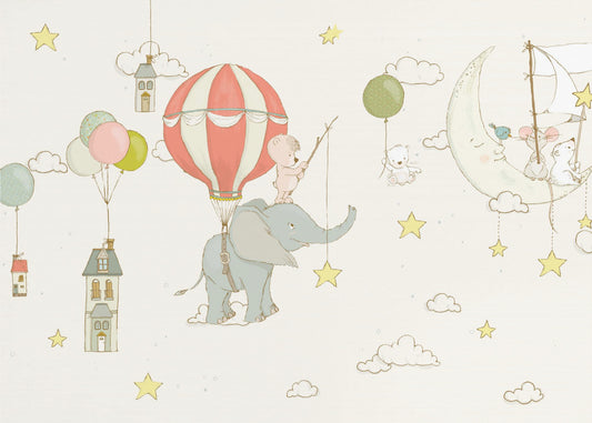 Elephant Dream_SkyWhite | Fototapeta