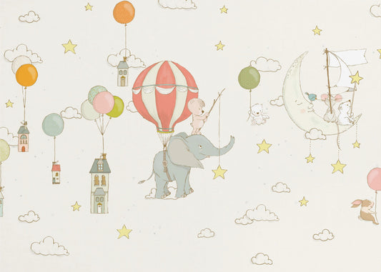 Elephant Dream_SkyWhite | Fototapeta