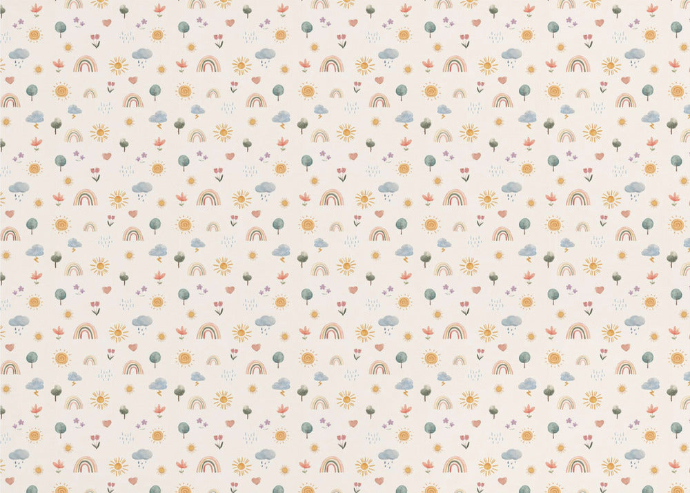 Modèle d'autocollants saisonniers | Papier Peint Photo