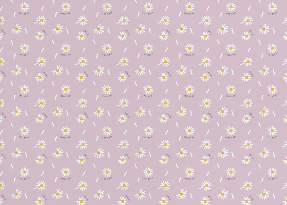 Daisy Love (disegno del modello) | Carta da Parati Fotografica