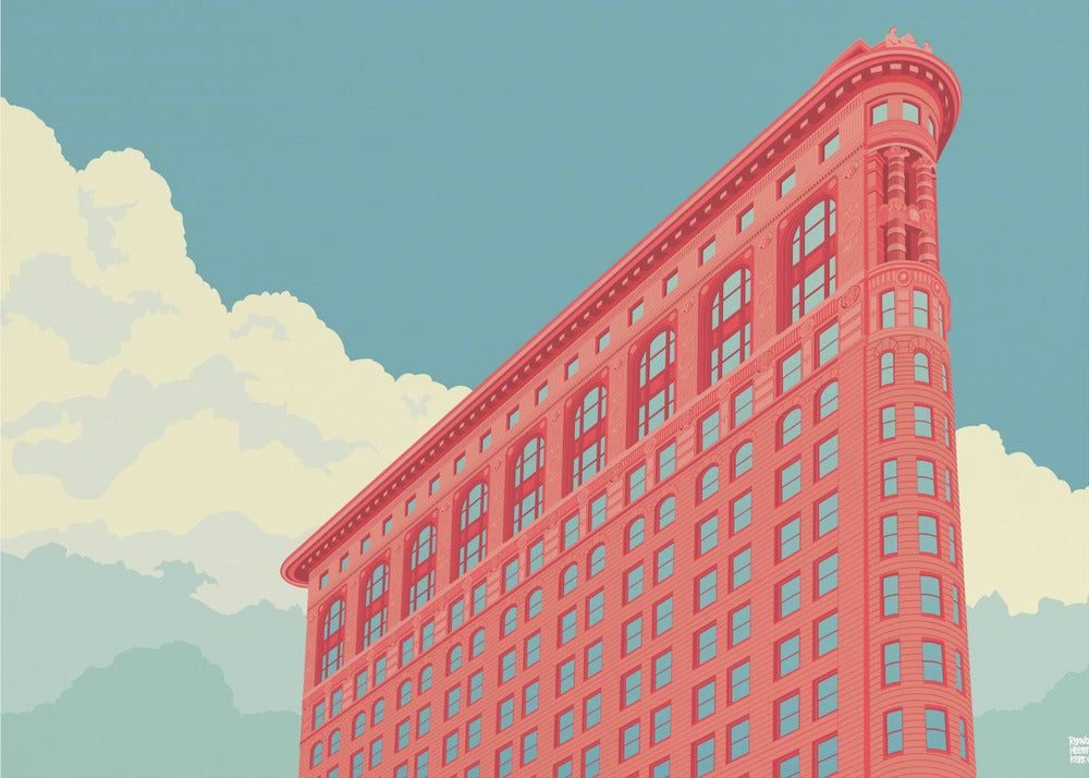 New Yorkin Flatiron-rakennus | Canvastaulut
