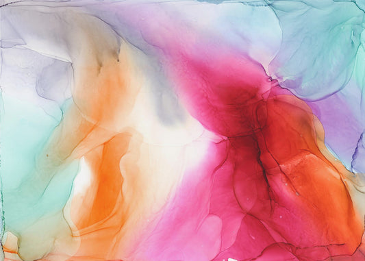 Colorful Flowing Hues | Canvas