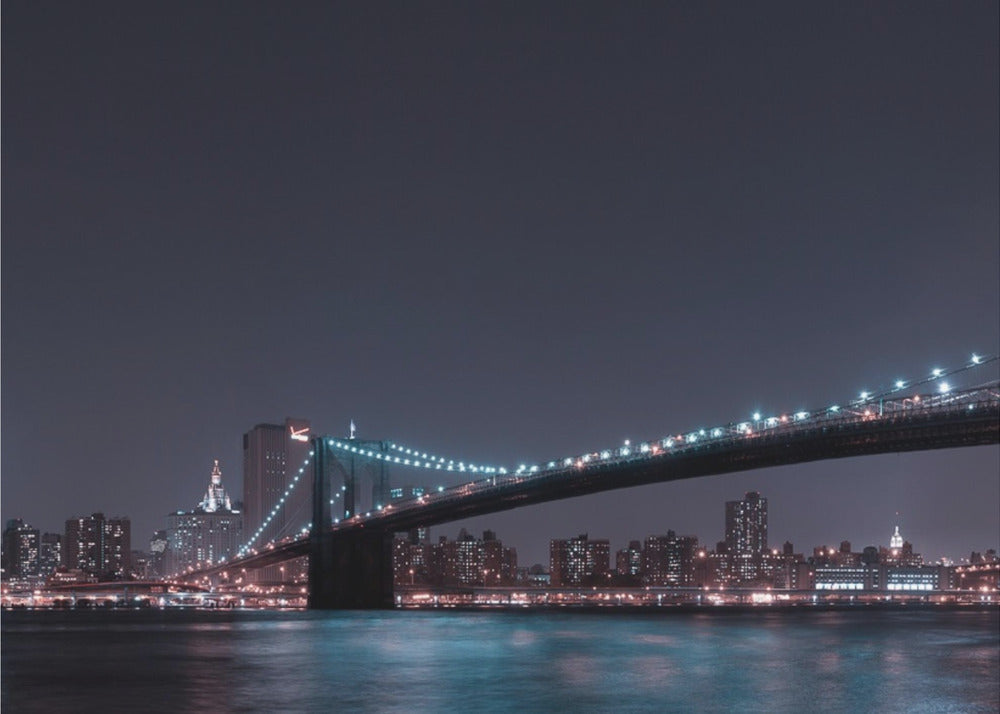 Panorama Manhattanu i Most Brookliński | Fototapeta