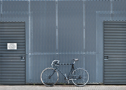 keine Fahrräder bitte | Poster - Kunstdruck