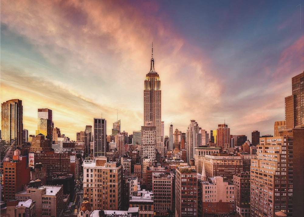 Solnedgang i Midtown | Plakater - Kunsttryk