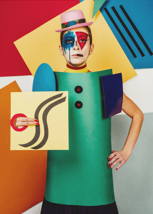 Suprematistisch portret van Lena Naymkina | Canvasprints