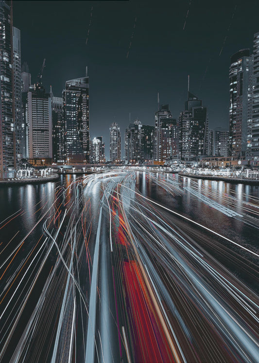 Trafikstockning i Dubaikanalen | Canvas