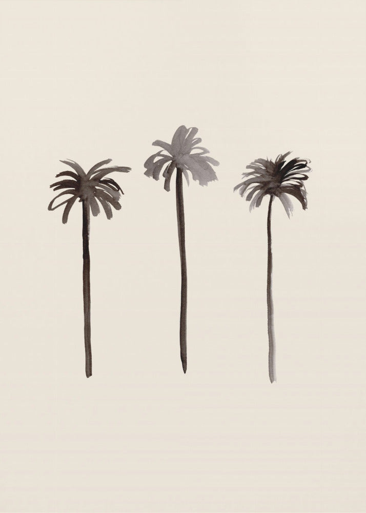 Palmträdsbläck | Canvas