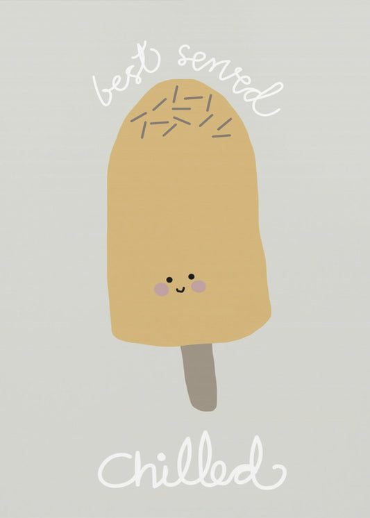 Gekühltes Eis | Poster