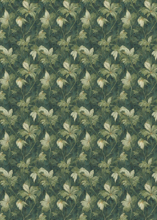 Gobeläng med grönskande blommor | Poster