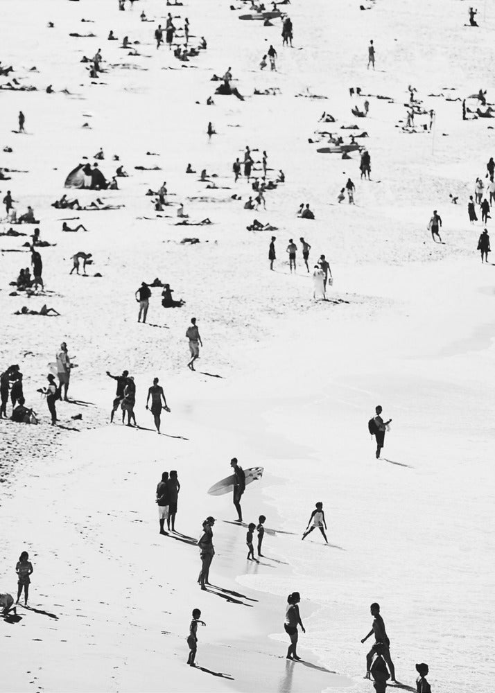 Strandsilhuetter | Lærredsbilleder