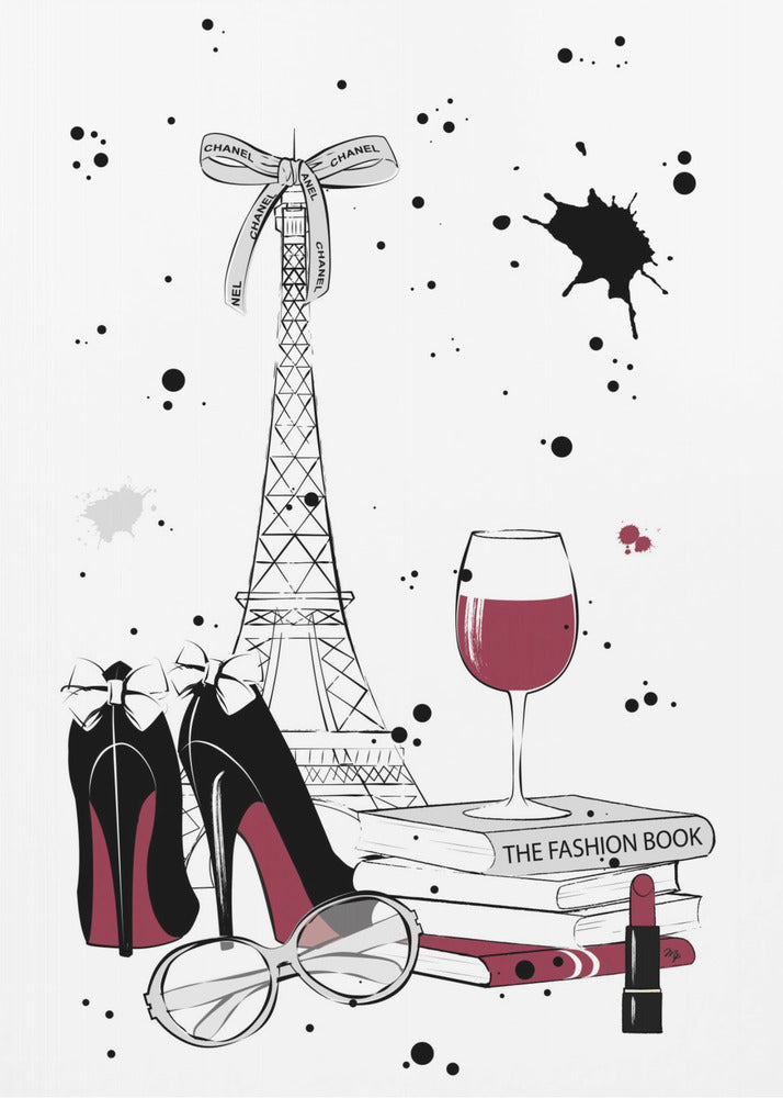 Chic Parisian Night | Poster