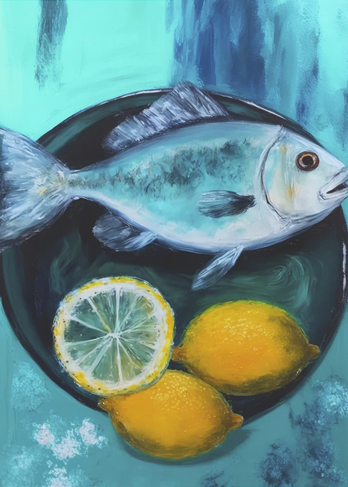 En fiskplatta | Poster