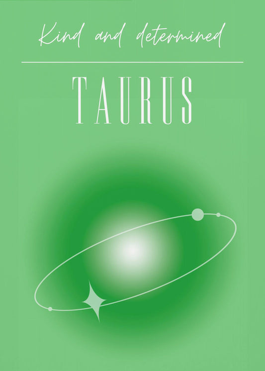Taurus Zodiac Print Art | Poster