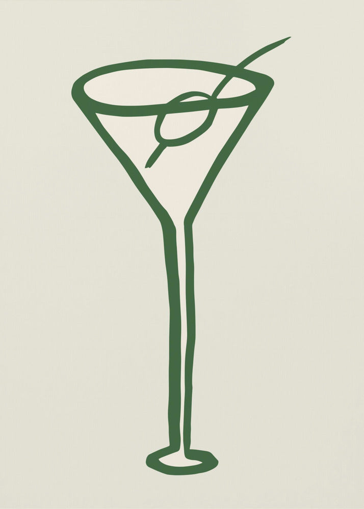 Cocktailgrön | Poster