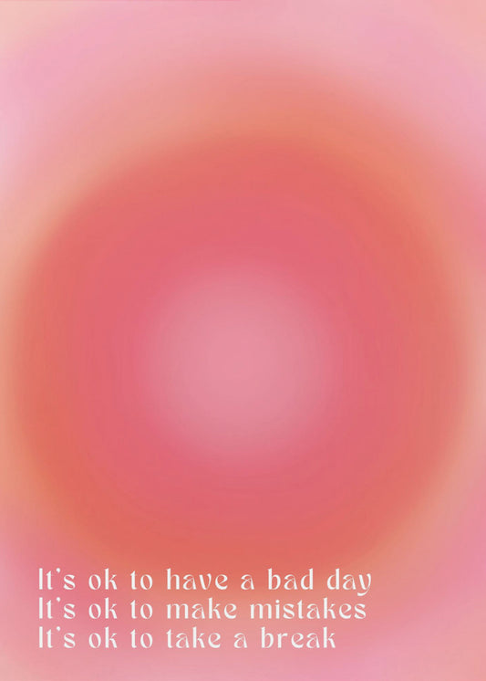 Motivierendes Aura-Poster | Poster