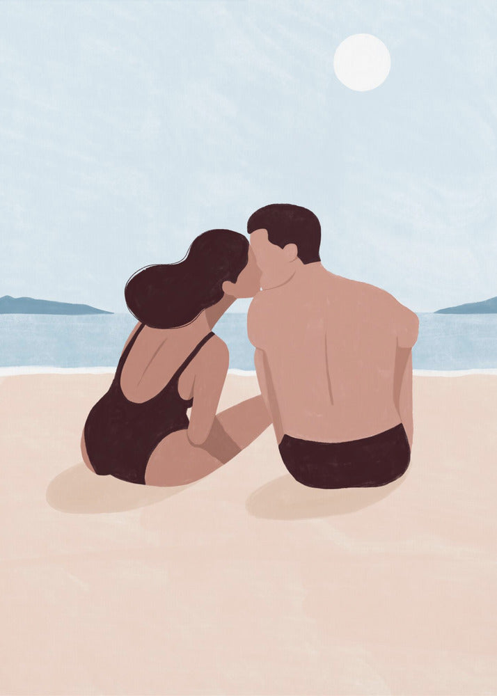 Primo bacio | Stampe su Tela