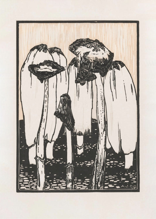 Champignons d'encre (1915) | Tableaux sur Toile