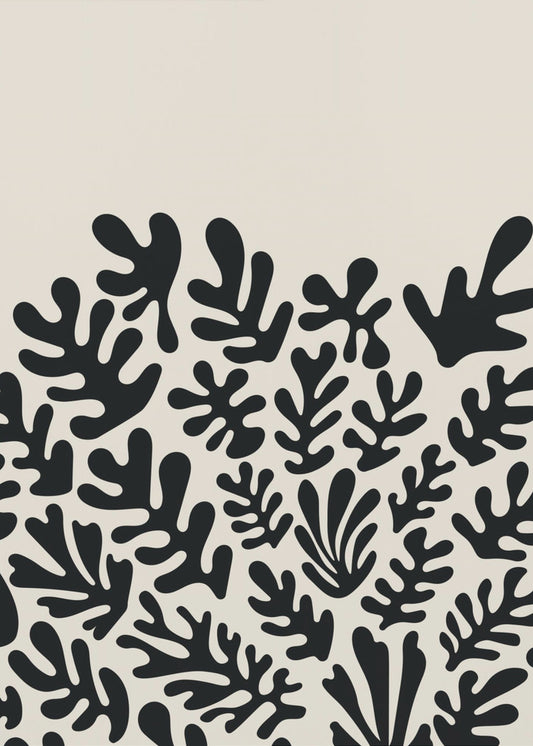 Collection Algues Noires Henri Matisse #2 | Tableaux sur Toile